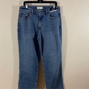 Abercrombie & Fitch Classic Denim Relaxed Jeans